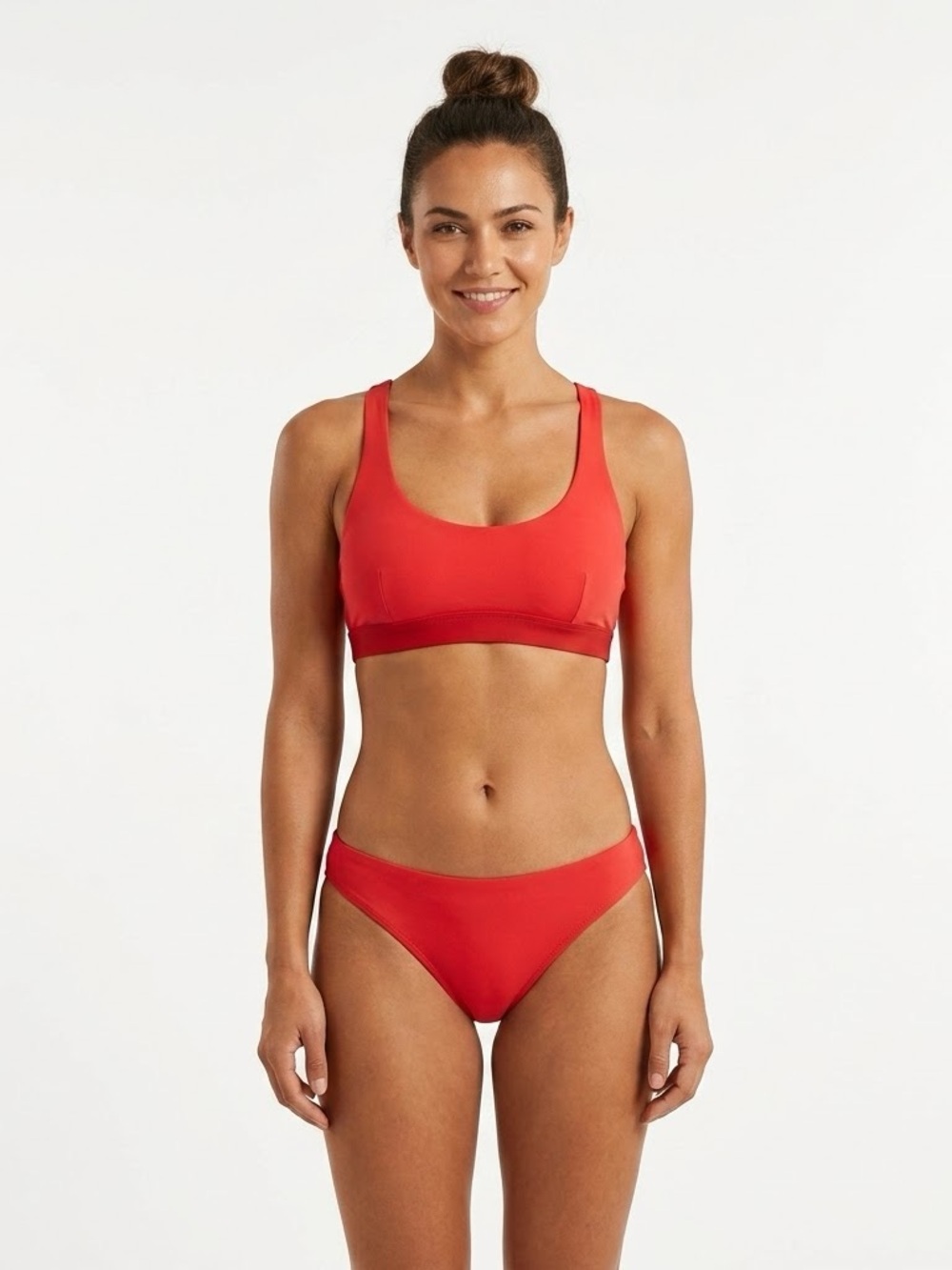 Sweaty Betty Scoop Neck Sport Bikini Set Size XS Performance Stretch